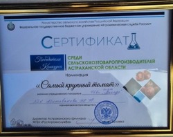 Жительница Тулугановки получила диплом за самый крупный томат