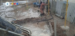«Цифровой водоканал» ликвидировал крупный прорыв водопровода в Большом Могое   