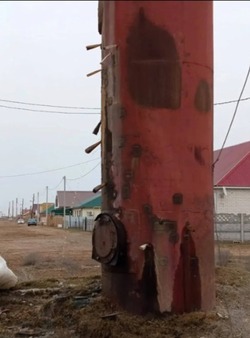 В володарском селе Актюбе пытаются наладить стабильное водоснабжение