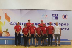 Володарские пенсионеры приняли участие в областной спартакиаде