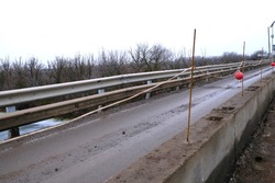 Мост через Сухой Рычан будут закрывать по ночам в течение недели