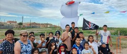 В Мешково сельчане  устроили пиратский праздник для детей